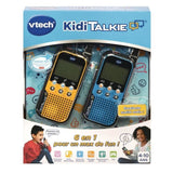 Talkie Walkie VTECH Kidi Talkie - Bleu & Jaune - 6 en 1 pour des heures de jeu et de fun