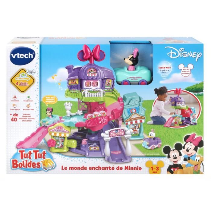 VTECH - Tut Tut Bolides - Le Monde EnchantÈ de Minnie (+ Cabriolet Magique de Minnie)