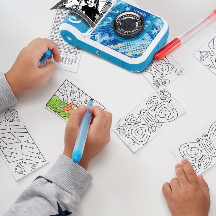 VTECH - KIDIZOOM PRINT CAM GRAFFITI - Bleu