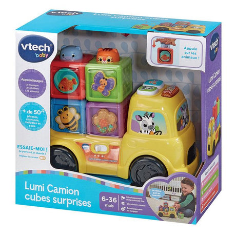 VTECH BABY - LUMI CAMION CUBES SURPRISES - Multicolore