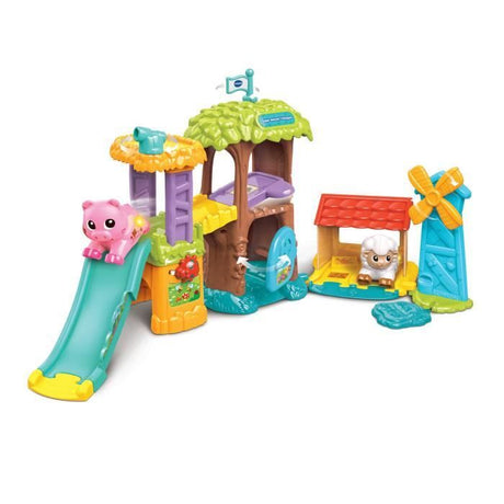 VTECH - TUT TUT ANIMO BISOUS - SUPER MAISON TOBOGGAN (+ VIOLETTE, LA VACHE PIPELETTE)  - Multicolore