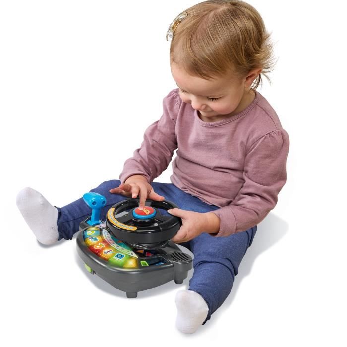 VTECH BABY - SUPER TRACTEUR MAGI TONDEUSE -Evolutif 3 en 1- Multicolore