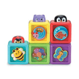 VTECH BABY - CUBES ANIMAUX SURPRISES - Multicolore