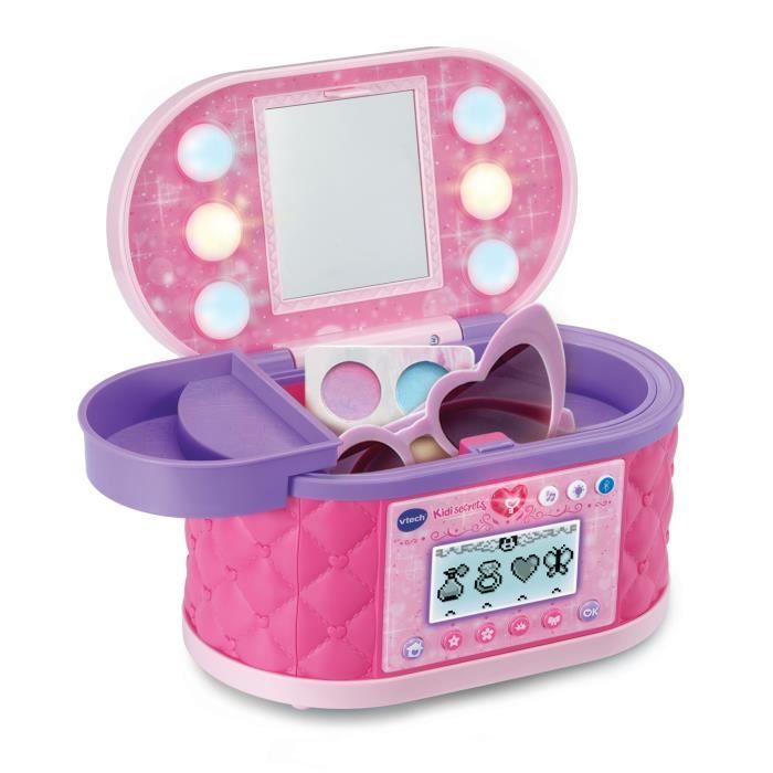 VTECH - KIDISECRETS - MA MALLETTE BEAUTÉ MAGIQUE - Rose