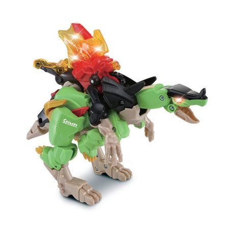 VTECH - SWITCH & GO DINOS COMBO - SPINOPS, LE SUPER SPINOSAURE 2 EN 1 - Multicolore