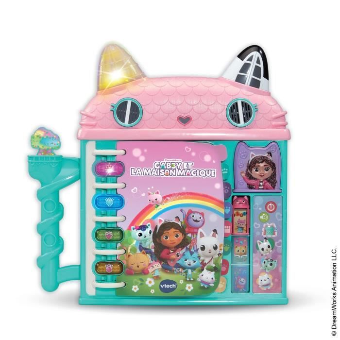 VTECH - GABBY ET LA MAISON MAGIQUE - LA MAISON-LIVRE ÉDUCATIVE - Multicolore