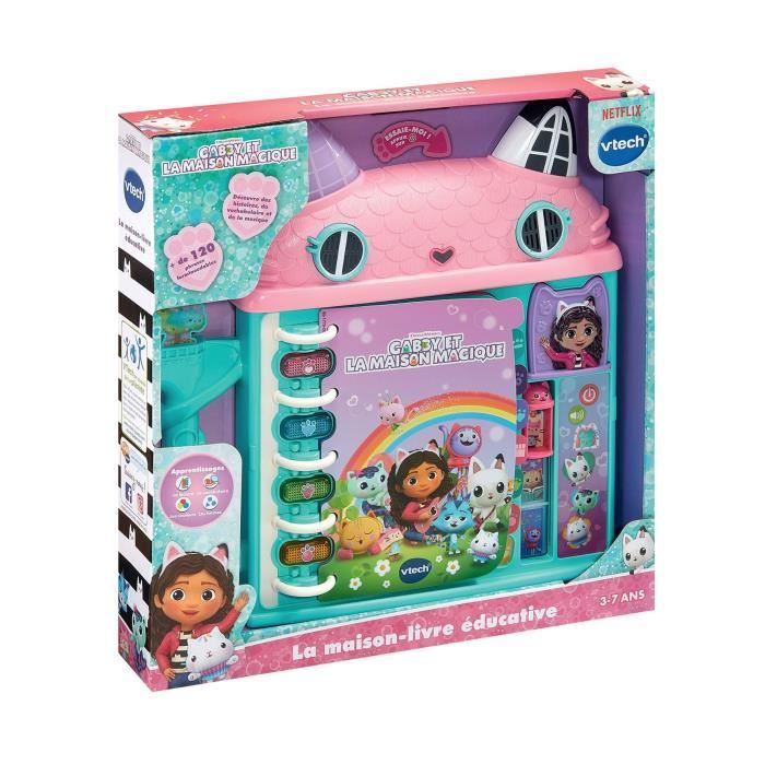 VTECH - GABBY ET LA MAISON MAGIQUE - LA MAISON-LIVRE ÉDUCATIVE - Multicolore