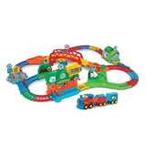 VTECH - TUT TUT BOLIDES - SUPER CIRCUIT TRAIN ÉDUCATIF (ADAM, TRAIN MARCHAND) - Multicolore