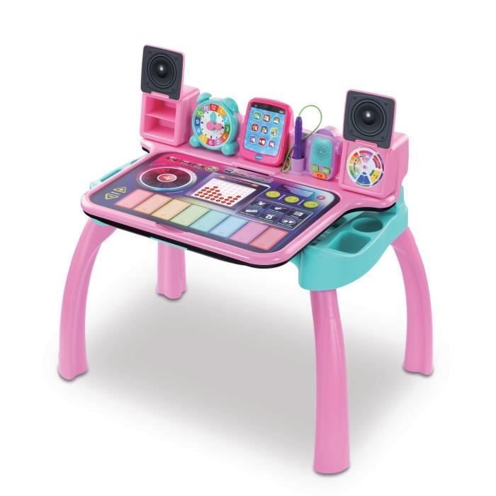 VTECH - MAGIBUREAU INTERACTIF ET MUSICAL 6 EN 1 ROSE - Rose