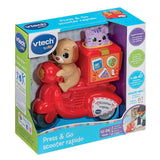VTECH BABY - PRESS & GO SCOOTER RAPIDO - Rouge
