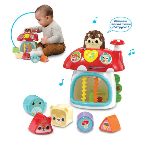 VTECH BABY - MAISON CHAMPIGNON a SURPRISES - Multicolore