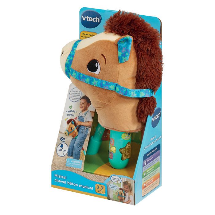 VTECH BABY - MISTRAL CHEVAL BÂTON MUSICAL - Multicolore