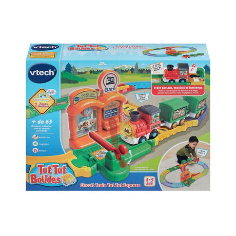 VTECH - TUT TUT BOLIDES - CIRCUIT TRAIN TUT TUT EXPRESS (+ PETER TRAIN a VAPEUR) - Multicolore