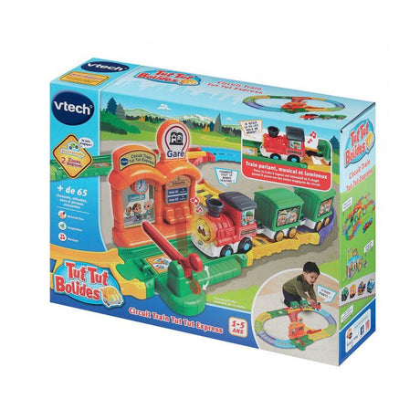 VTECH - TUT TUT BOLIDES - CIRCUIT TRAIN TUT TUT EXPRESS (+ PETER TRAIN a VAPEUR) - Multicolore