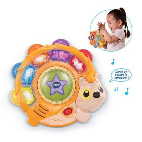 VTECH BABY - SUPER TAMBOURIN LUMI MAGIQUE - Multicolore