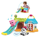 VTECH - TUT TUT ANIMO BISOUS - PTITE NICHE TOBOGGAN (+ COOKIE CHIEN GENTIL) - Multicolore