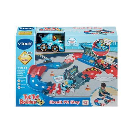 VTECH - TUT TUT BOLIDES - CIRCUIT PIT STOP - Multicolore