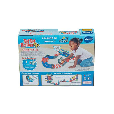 VTECH - TUT TUT BOLIDES - CIRCUIT PIT STOP - Multicolore