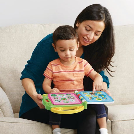 VTECH - Mon Imagier Bilingue - 100 Animaux - Livre interactif bilingue - Pour Enfant - Pile - Multicolore