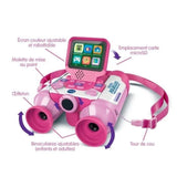 VTECH - GENIUS XL - JUMELLES VIDEO INTERACTIVES ROSE - Multicolore