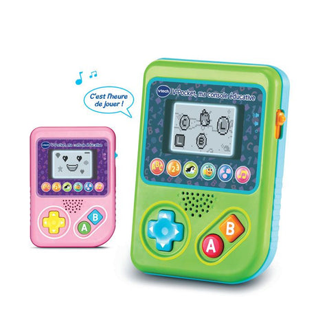 VTECH - V-POCKET, MA CONSOLE ÉDUCATIVE - Vert