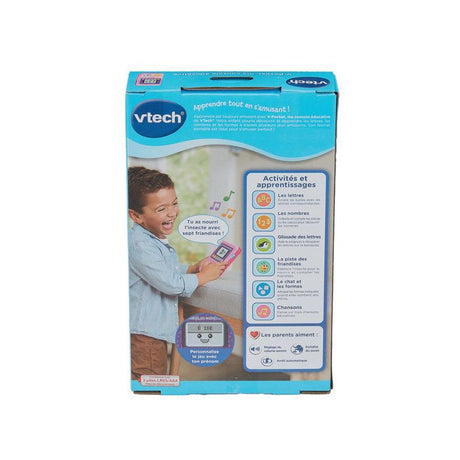 VTECH - V-POCKET, MA CONSOLE ÉDUCATIVE ROSE - Rose