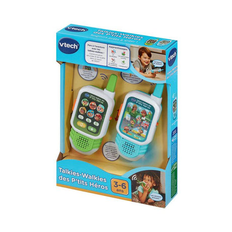 VTECH - TALKIES-WALKIES DES P'TITS HÉROS - Multicolore