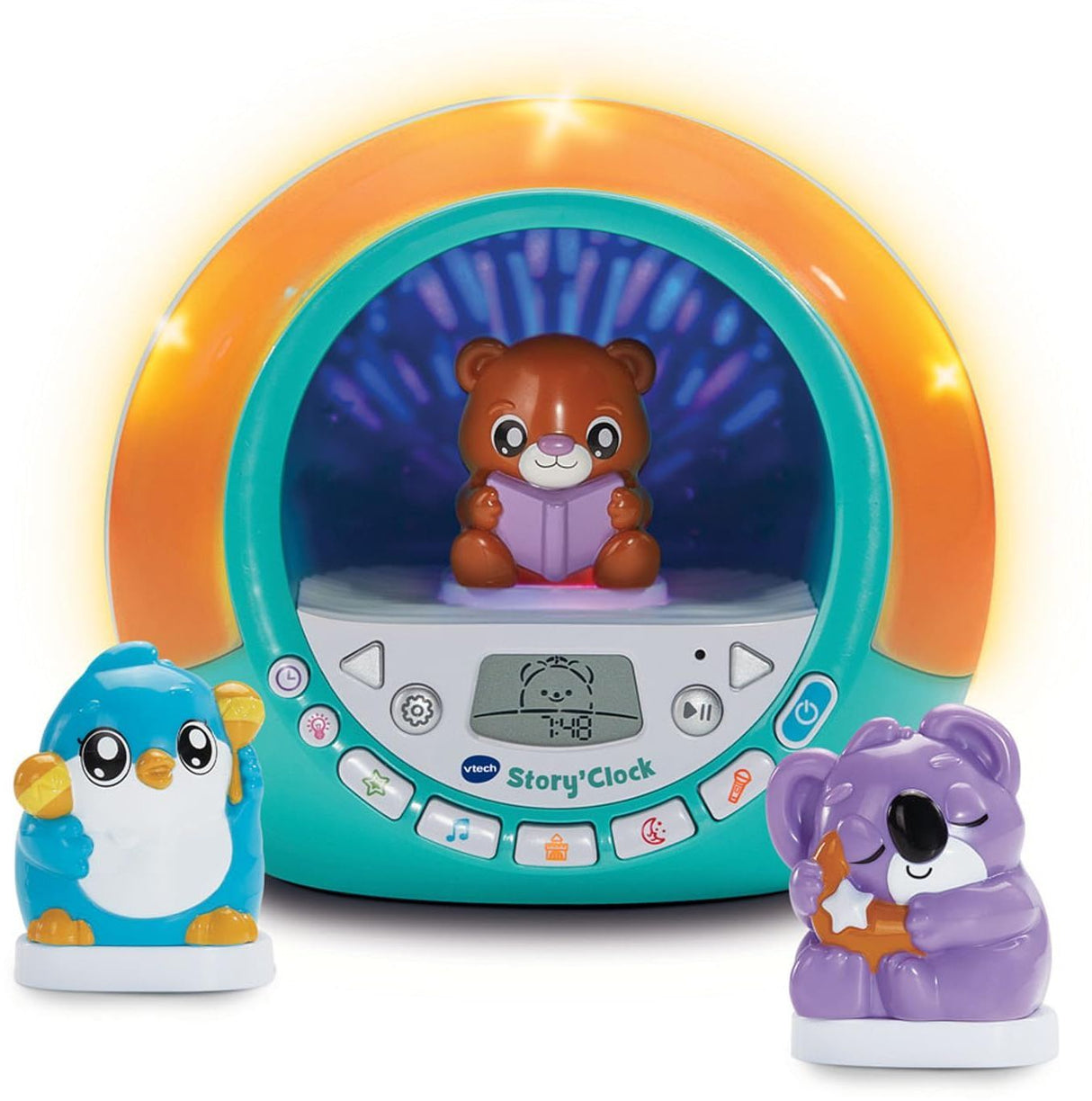 VTECH - STORY'CLOCK - MA CONTEUSE RÉVEIL - Bleu