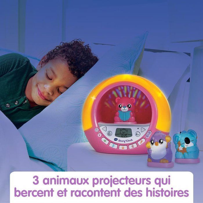 VTECH - STORY'CLOCK - MA CONTEUSE RÉVEIL ROSE - Rose