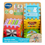VTECH BABY - MODULO CUBE DES DÉCOUVERTES (PLASTIQUE RÉUTILISÉ) - Multicolore