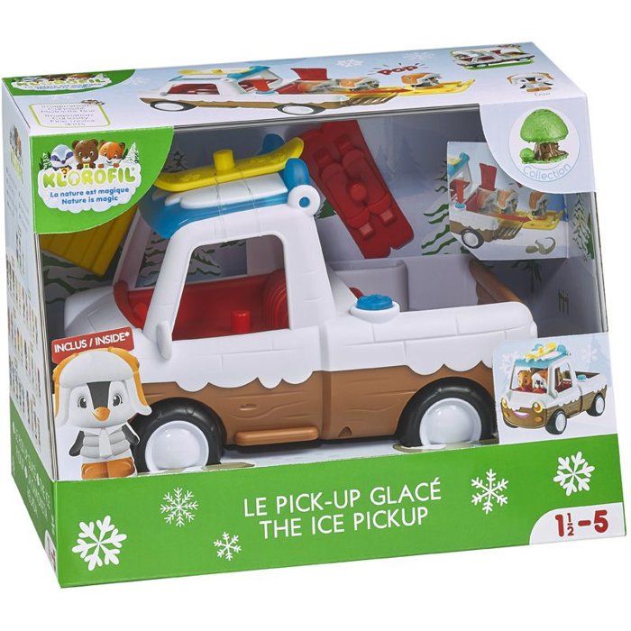 Véhicule - SOPHIE LA GIRAFE - Klorofil - Pick-up Glacé - Flocon pop-up - Accessoires