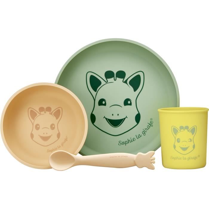 Set de repas silicone vulli Sophie la Girafe