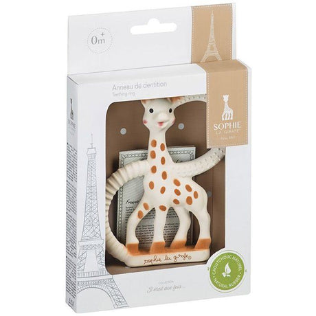 Anneau de dentition - SOPHIE LA GIRAFE - Tres Souple - Caoutchouc naturel