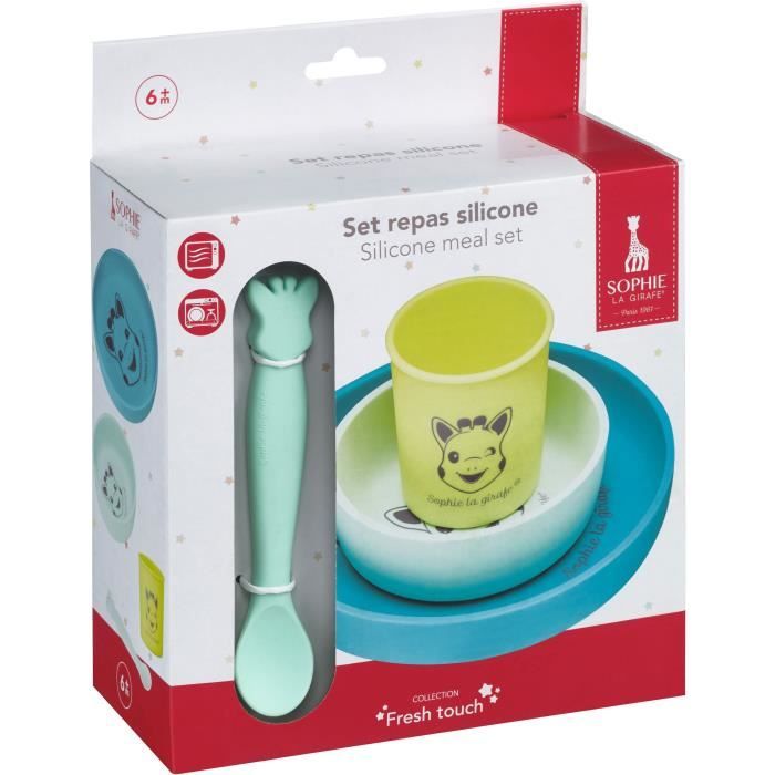 SET REPAS - VULLI - FRESH TOUCH - SILICONE