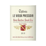 Château le Vieux Pressoir Cuvée Tradition 2019 Saint-Emilion Grand Cru - Vin rouge de Bordeaux