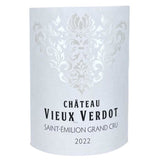 Château Vieux Verdot 2023 Saint-Emilion Grand Cru - Vin rouge de Bordeaux