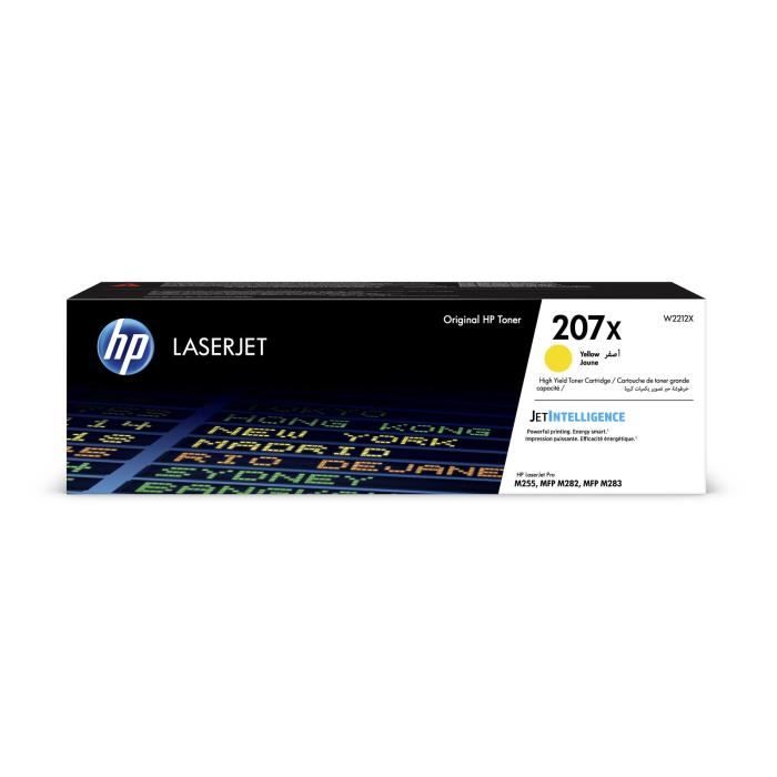 Cartouche d'encre Hp TONER 207 XL JAUNE