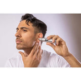 Tondeuse barbe - WAHL - Mustache & Beard - avec tondeuse nez/oreilles - sabots variables a 5 positions