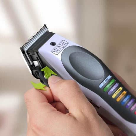 Tondeuse a cheveux - WAHL - ColorPro Cordless Lithium - 240 V - 120 min - Blanc / Noir