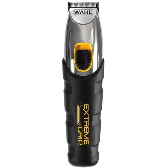 Tondeuse a barbe - WAHL - Extreme Grip - 240 V - 240 min - Noir / Orange