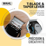 WAHL 20107.0460 Tondeuse cheveux Baldfader - Tondeuse filaire - Fonction effilage - Affűtage auto - Largeur de lame 45mm