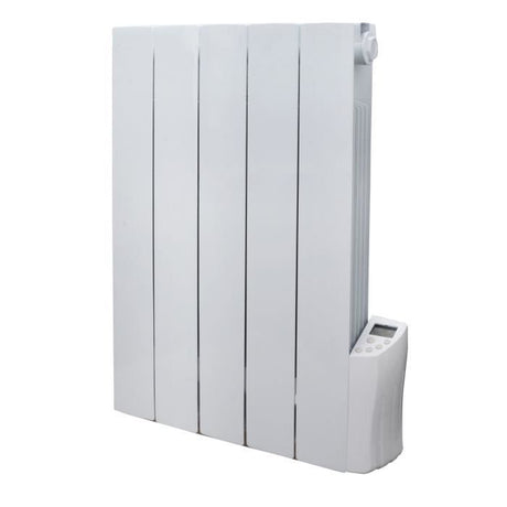 Radiateur électrique a inertie fluide - 900W - WARM TECH - 230V - Jusqu'a 35m3 - Blanc