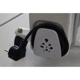 Radiateur électrique bain d'huile - 1500W - WARM TECH - 240V - Jusqu'a 25m3 - Gris