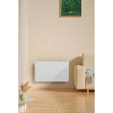 Radiateur électrique a inertie - 1500W - WARM TECH - Céramique - 230V - Jusqu'a 60m3 - Blanc