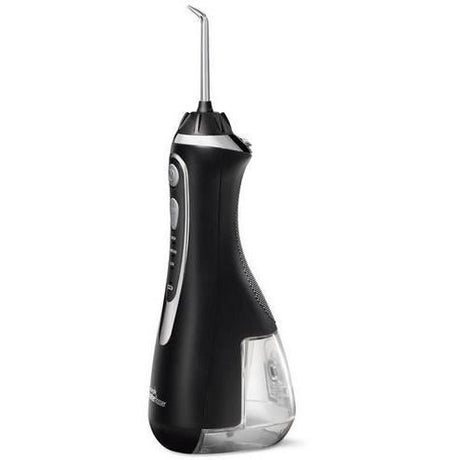 Jet Dentaire - WATERPIK - WP-582 Advanced - Sans Fil - Rechargeable - 3 Niveaux de pression - 4 Embouts