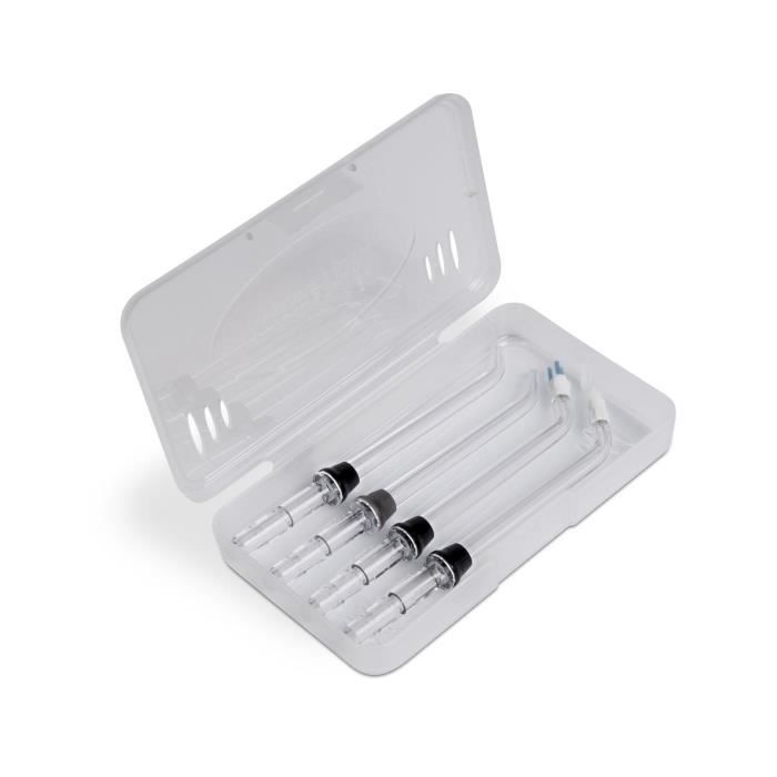 Jet Dentaire - WATERPIK - WP-582 Advanced - Sans Fil - Rechargeable - 3 Niveaux de pression - 4 Embouts