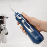 Jet Dentaire - WATERPIK - WP-583 Advanced - Sans Fil - Rechargeable - 3 Niveaux de pression - 4 Embouts