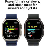 Apple Watch Ultra 2 GPS + Cellular - 49mm - Boîtier Black Titanium - Bracelet Black Ocean Band
