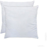 Lot de 2 oreillers aloé véra - 60 x 60 cm - Moelleux - BLEU CALIN - Blanc