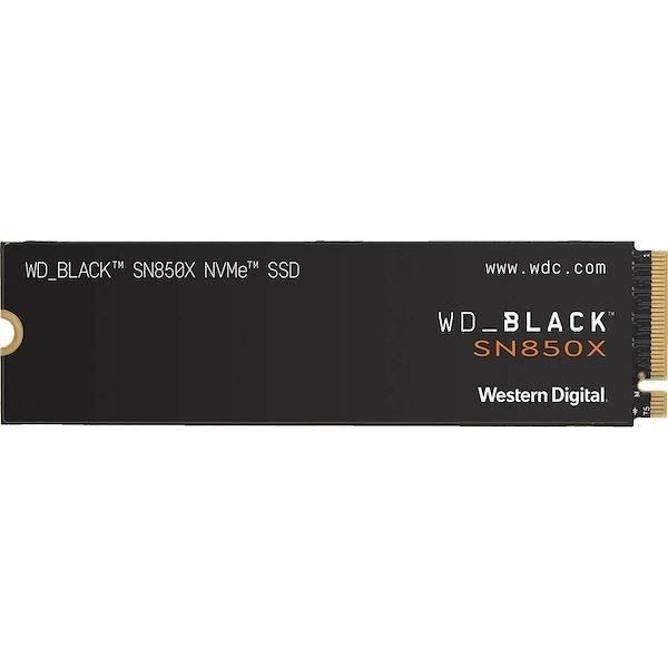 WESTERN DIGITAL Disque dur SN850X - NVME SSD - 2TB interne - Format M2 - Noir